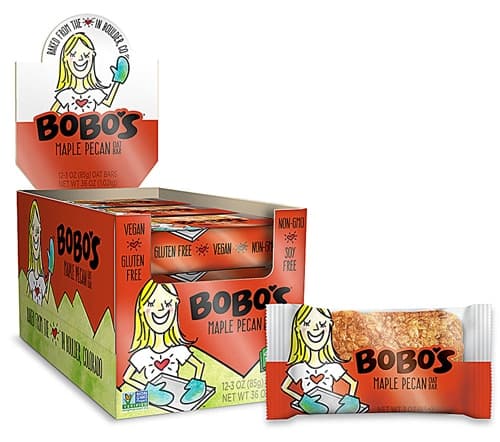 Bobo'S Gluten Free Oat Bars Maple Pecan