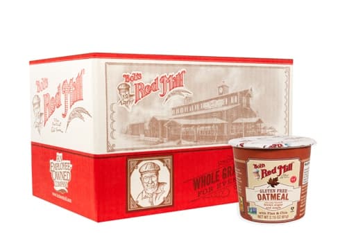 Bob'S Red Mill Gluten Free Oatmeal With Flax & Chia Brown Sugar And Maple