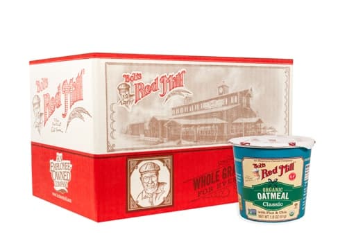 Bob'S Red Mill Organic Gluten Free Oatmeal With Flax & Chia Classic