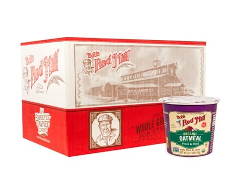 Bob'S Red Mill Organic Gluten Free Oatmeal With Flax & Chia Fruit & Seed