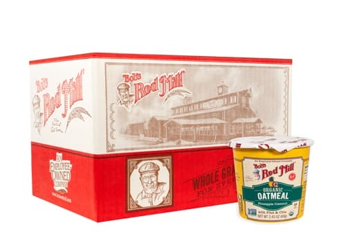 Bob'S Red Mill Organic Gluten Free Oatmeal With Flax & Chia Pineapple Coconut