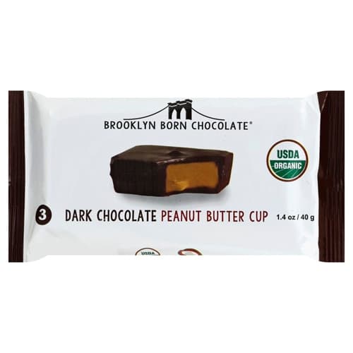 Brooklyn Born Chocolate Organic Dark Chocolate Peanut Butter