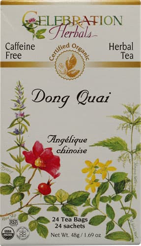 Celebration Herbals Organic Dong Quai Tea Caffeine Free