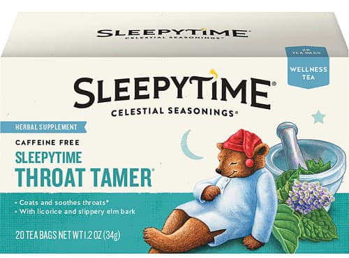Celestial Seasonings Sleepytime Throat Tamer Wellness Tea