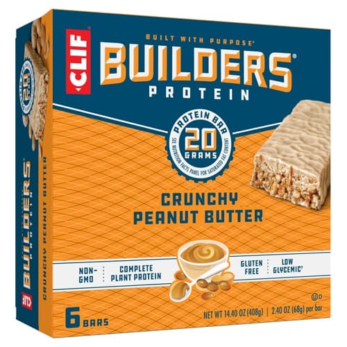 Clif Builders Protein Bar Crunchy Peanut Butter
