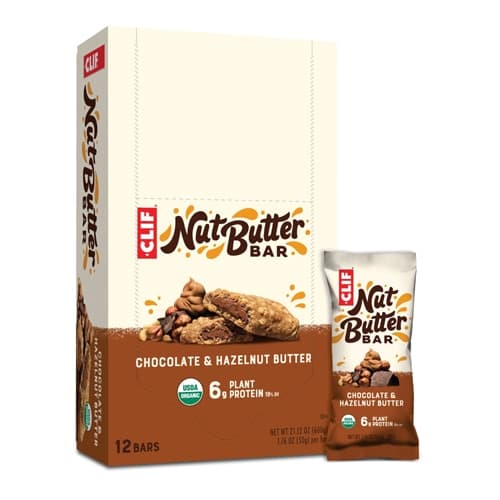Clif Organic Nut Butter Filled Energy Bars Chocolate Hazelnut Butter