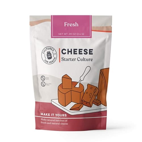 Cultures For Health Non-Gmo Cheese Starter Culture Fresh