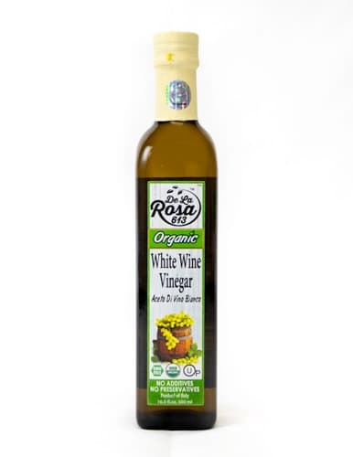 De La Rosa Organic White Wine Vinegar
