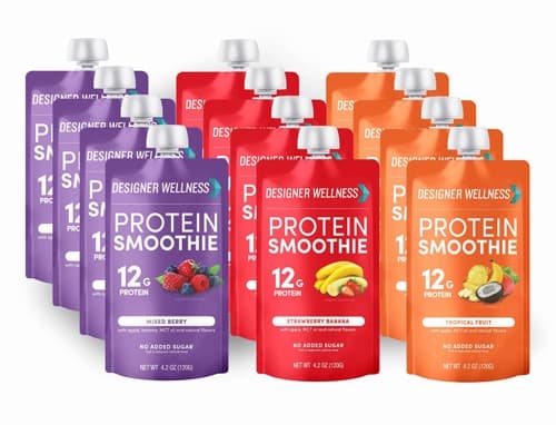 Designer Wellness Protein Smoothie Variety