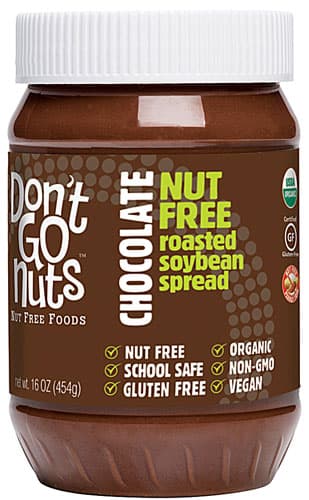 Don'T Go Nuts Organic Nut Free Roasted Soybean Spread Chocolate