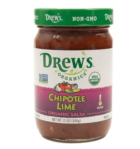 Drew'S All Natural Organic Salsa Chipotle Lime