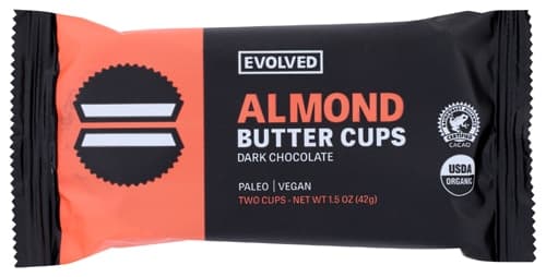 Eatingevolved Almond Butter Cups Dark Chocolate
