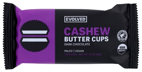 Eatingevolved Cashew Butter Cups Dark Chocolate