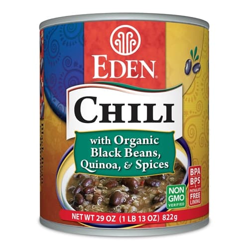 Eden Foods Chili Vegetarian Black Beans Quinoa & Spices