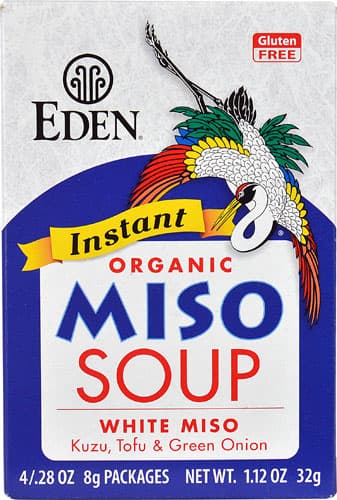 Eden Foods Instant Organic Miso Soup White Miso
