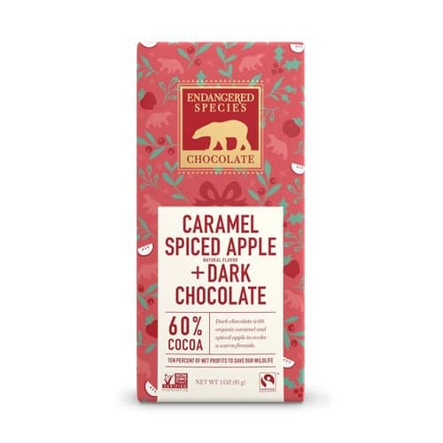 Endangered Species Caramel Spiced Apple + Dark Chocolate
