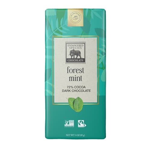 Endangered Species Forest Mint + Dark Chocolate