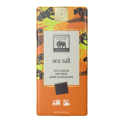 Endangered Species Oat Milk Sea Salt & Dark Chocolate