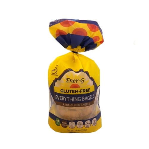 Ener-G Everything Bagels Gluten-Free Plant-Based