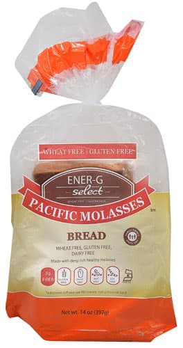 Ener-G Select Gluten Free Bread Pacific Molasses
