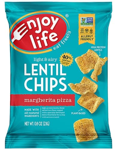 Enjoy Life Lentil Chips Gluten Free Margherita Pizza
