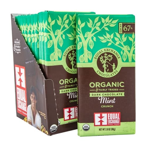 Equal Exchange Organic Dark Chocolate Mint Crunch