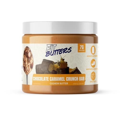 Fit Butters Cashew Butter Chocolate Caramel Crunch Bar