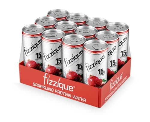 Fizzique Sparkling Protein Water Pomegranate Punch