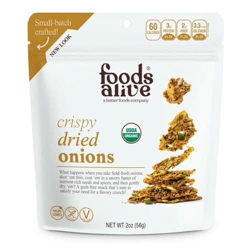 Foods Alive Good N Hearty Organic Onion Ring Clusters