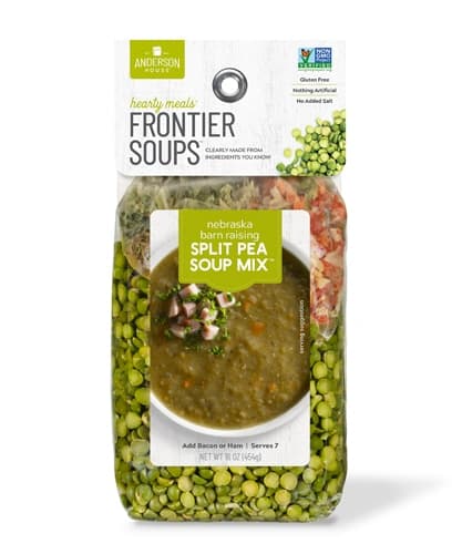 Frontier Soups Hearty Meals Nebraska Barn Raising Split Pea Soup Mix