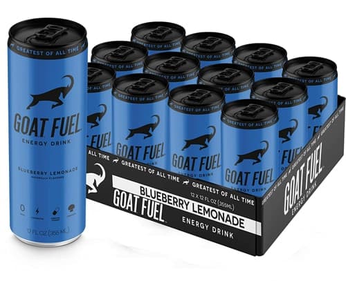 Goat Fuel Energy Drink Blueberry Lemonade