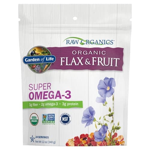 Garden Of Life Raw Organics Organic Flax + Fruit