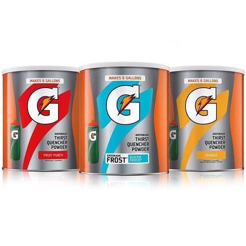 Gatorade Powder Thirst Quencher Variety Pack - 3 Canisters