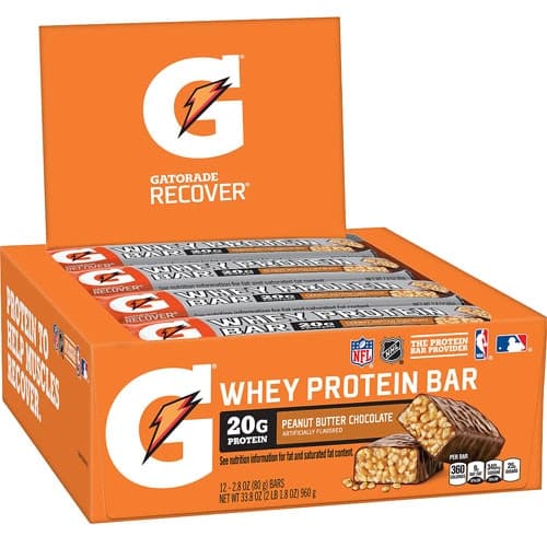 Gatorade Whey Protein Bar Peanut Butter Chocolate