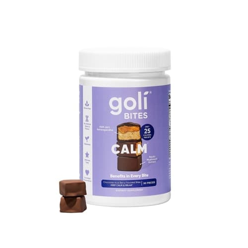 Goli Nutrition Goli Bites Calm Chocolate Acai Berry