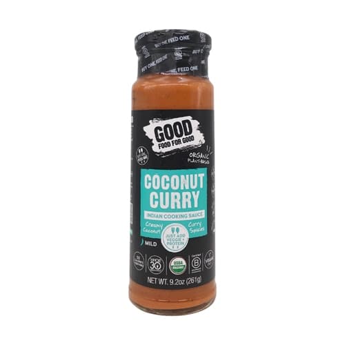 Good Food For Good Organic Coconut Curry Sauce