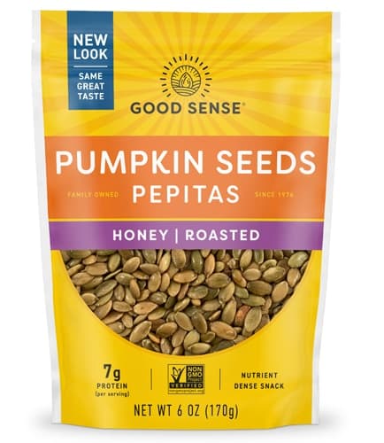 Good Sense Non-Gmo Pumpkin Seeds Pepitas - Honey Roasted