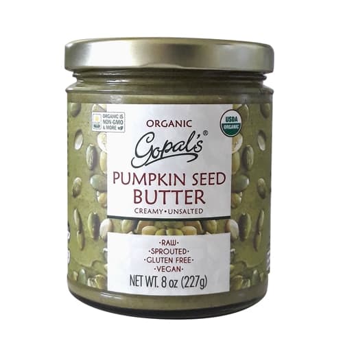 Gopal'S Organic Sprouted Pumpkin Seed Butter Creamy Unsalted