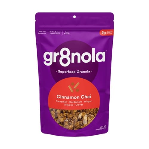 Gr8Nola Superfood Granola Cinnamon Chai
