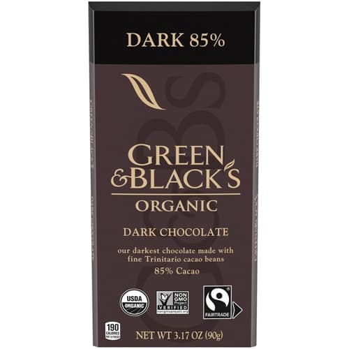 Green & Black's Organic 85% Dark Chocolate Bar