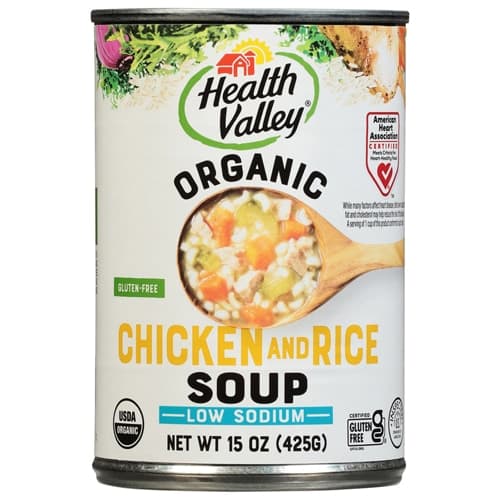 Is it Gelatin Free? Health Valley Organic Chicken Rice Soup (no Salt Added)
