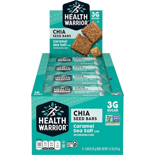 Health Warrior Chia Bars Caramel Sea Salt