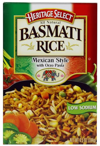 Heritage Select Basmati Rice Mexican Style