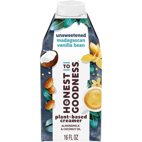 Honest To Goodness Unsweetened Plant-Based Creamer Madagascan Vanilla Bean