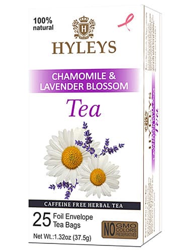 Hyleys Herbal Tea Chamomile & Lavender Blossom