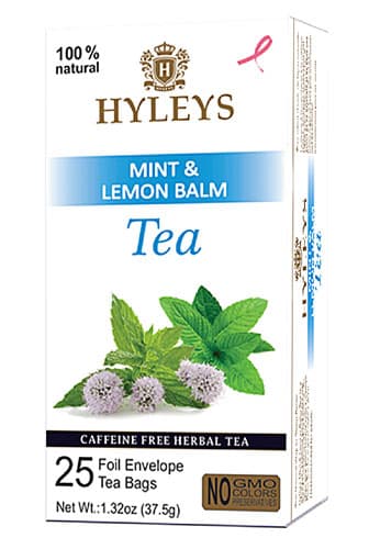 Hyleys Herbal Tea Mint & Lemon Balm