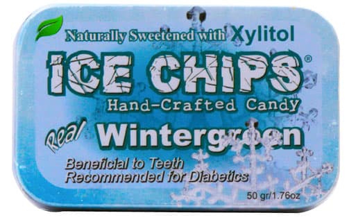 Ice Chips Hand Crafted Candy Tin Wintergreen