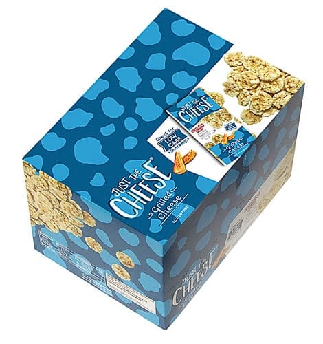 Just The Cheese Crunchy Minis Gluten Free Grilled Cheese