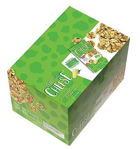 Just The Cheese Crunchy Minis Gluten Free Jalapeno Cheese