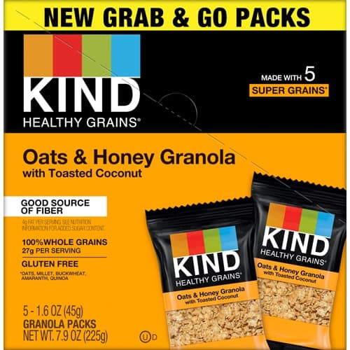 Kind Oats & Honey Granola With Toasted Coconut Clusters